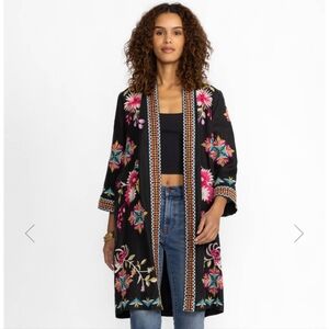 Nwt Johnny Was Linen Kimono Size XL